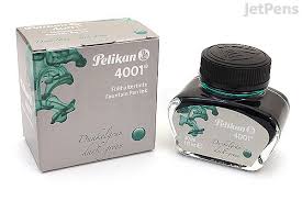 PELIKAN INK 4001 DARK GREEN  60.5 ML