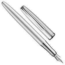 PELIKAN JAZZ FOUNTAIN PEN - SILVER