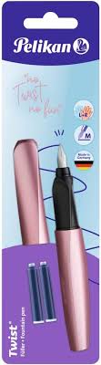 PELIKAN TWIST FOUNTAIN PEN GIRLY ROSE M 806268