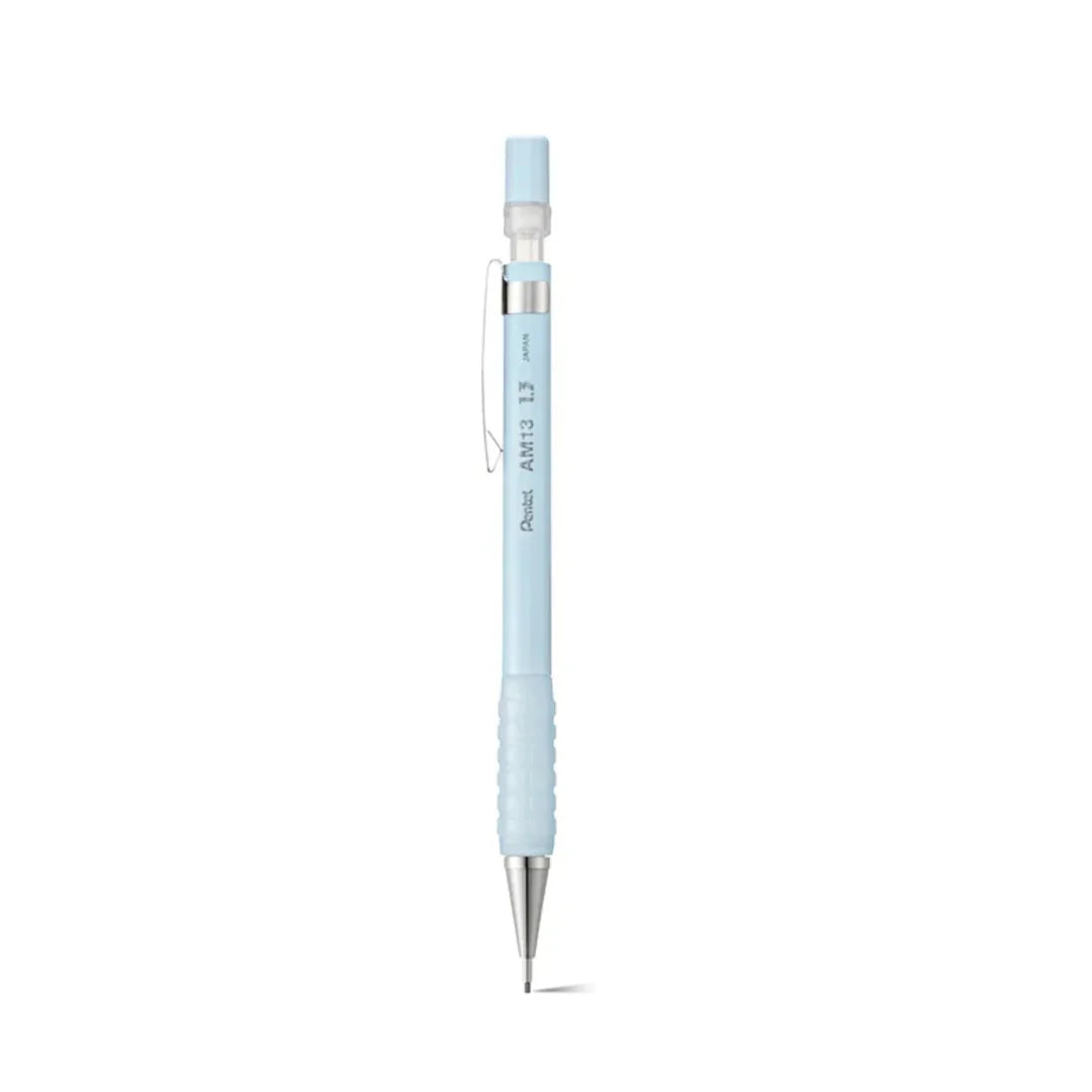PENTEL AM13 MECHANICAL PENCIL 1.3 SKY BLUE