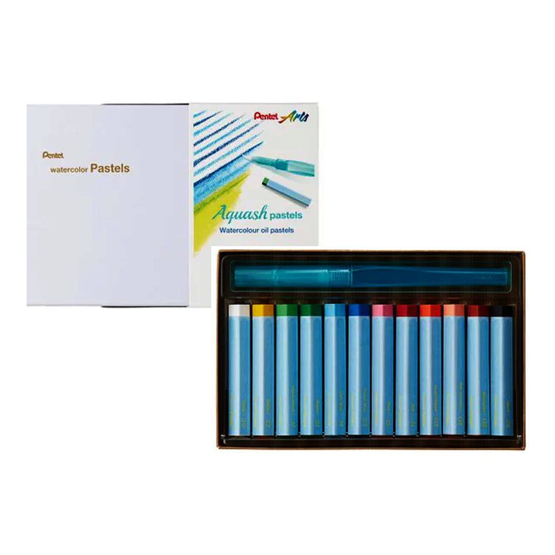 PENTEL AQUASH WATER COL OIL PASTEL SET OF 24