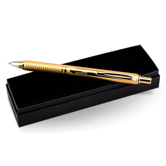 PENTEL BL407 ENERGEL  GOLD BODY