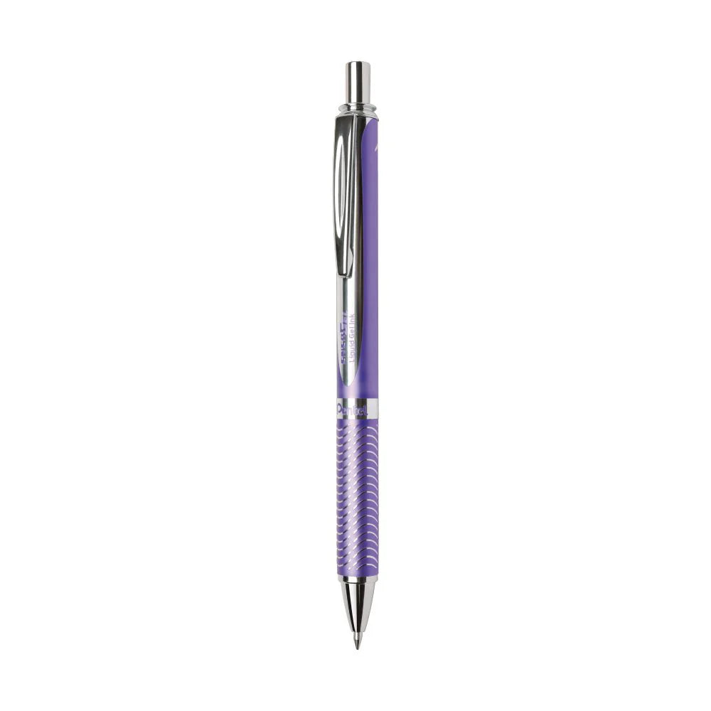 PENTEL BL407 ENERGEL VIOLET BODY BLUE INK
