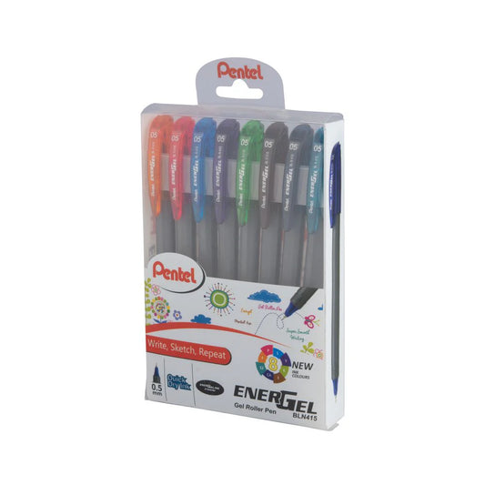 PENTEL ENERGEL BLN415 SET OF 8