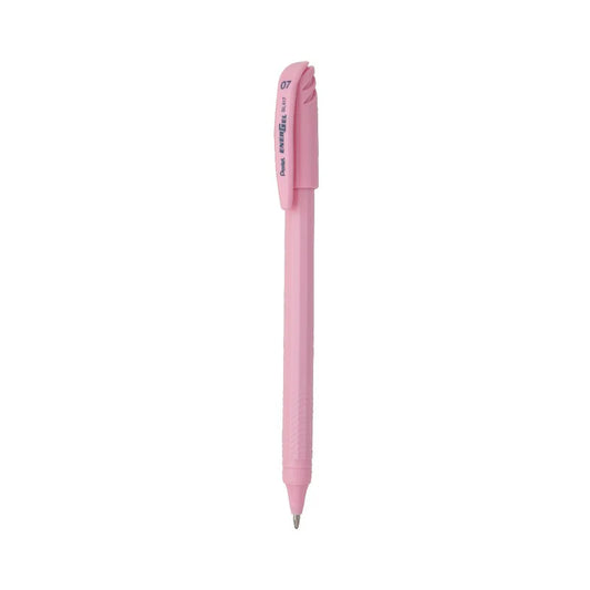 PENTEL ENERGEL PASTEL PINK  BODY COLOR PEN