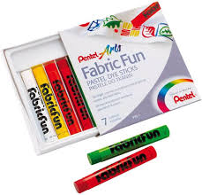 PENTEL FABRIC FUN PASTEL SET OF 7