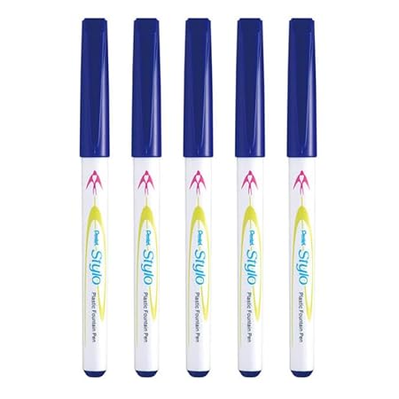 PENTEL JM11 STYLO PEN BLUE SET OF 5