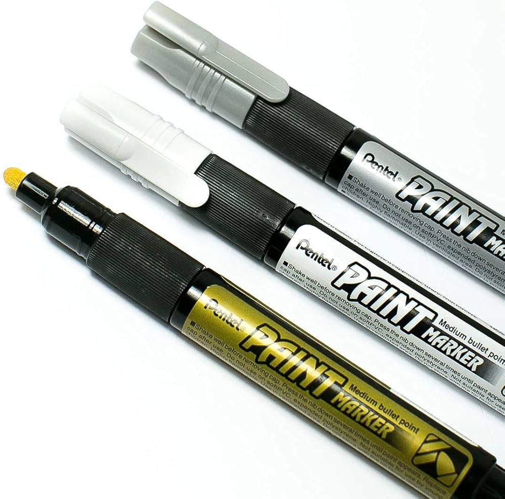 PENTEL MMP20 PREMIUM PAINT MARKER SET OF 3