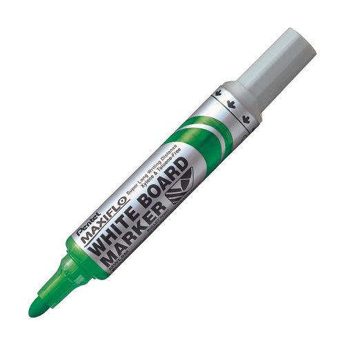 PENTEL MWL5 S WHITEBOARD MARKER GREEN BULLET POINT