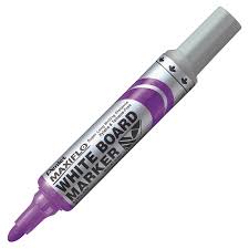 PENTEL MWL5 S WHITEBOARD MARKER VIOLET BULLET POINT