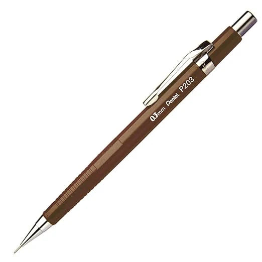 PENTEL P203 MECHANICAL PENCIL BROWN 0.3MM