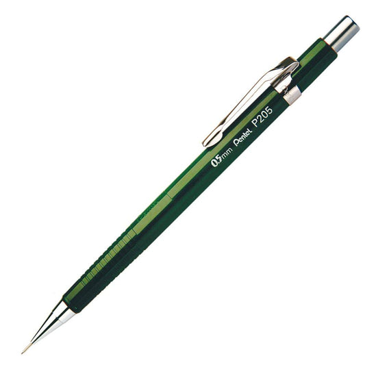 PENTEL P205 MECHANICAL PENCIL GREEN 0.5MM