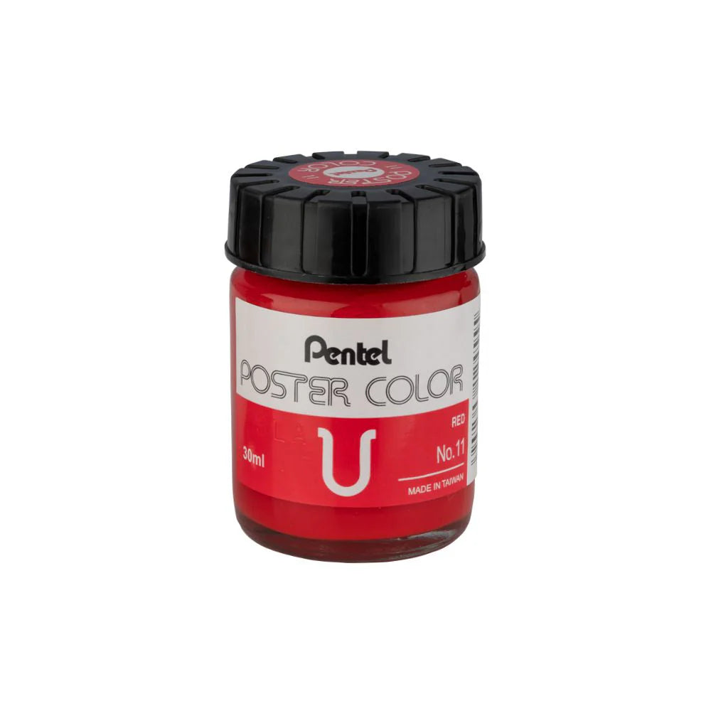 PENTEL POSTER COLOR T-11 RED 30ML