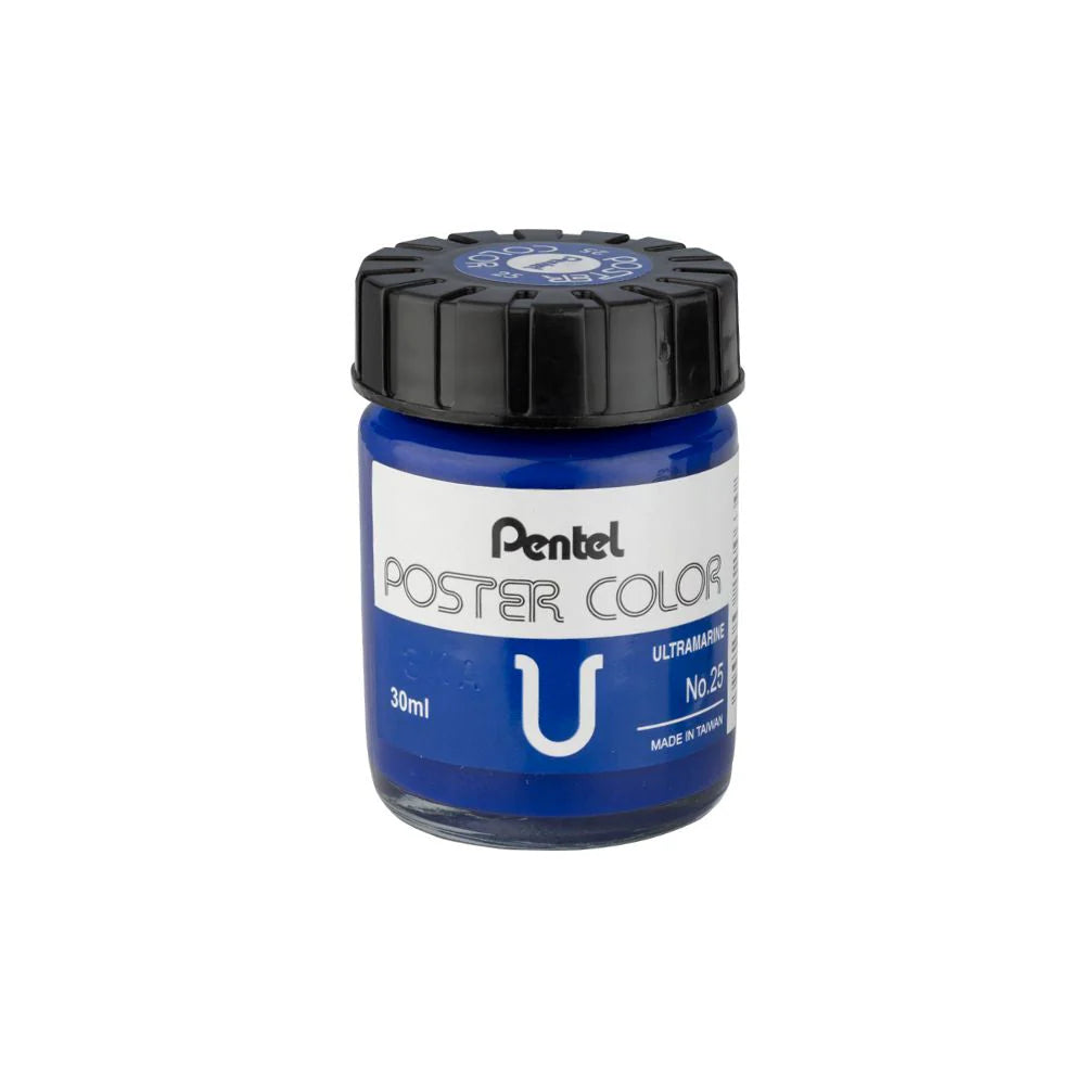 PENTEL POSTER COLOR T-25 ULTRAMARINE 30ML