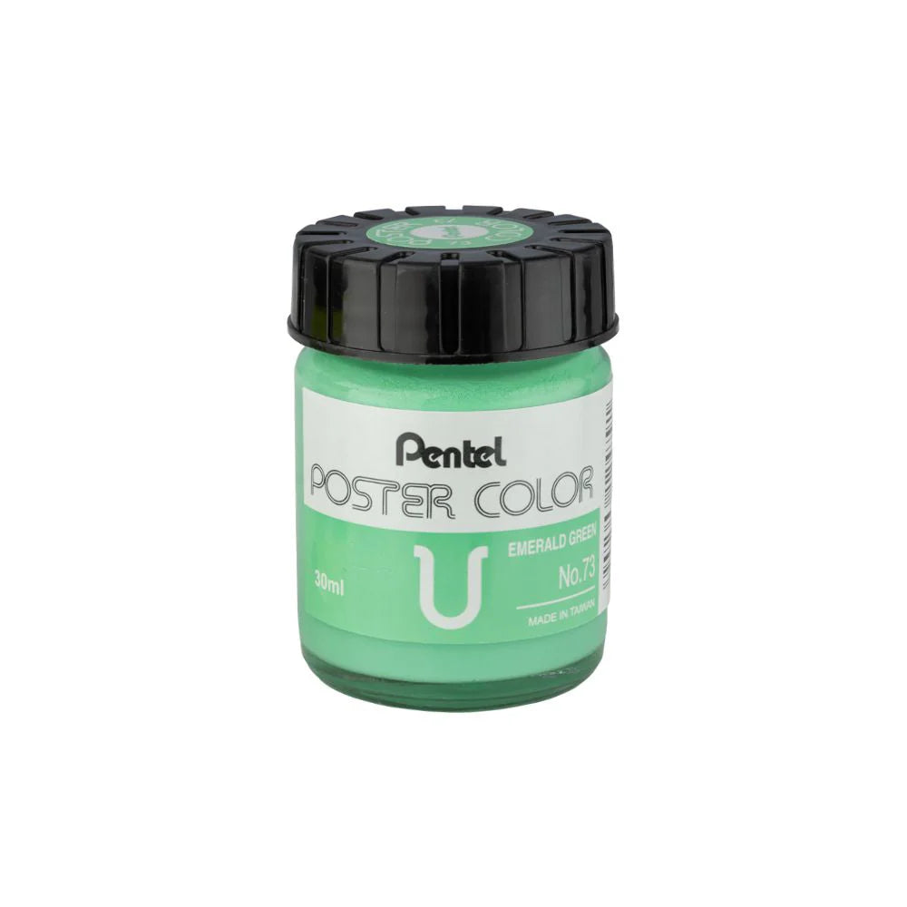 PENTEL POSTER COLOR T-73 EMERALD GREEN 30ML