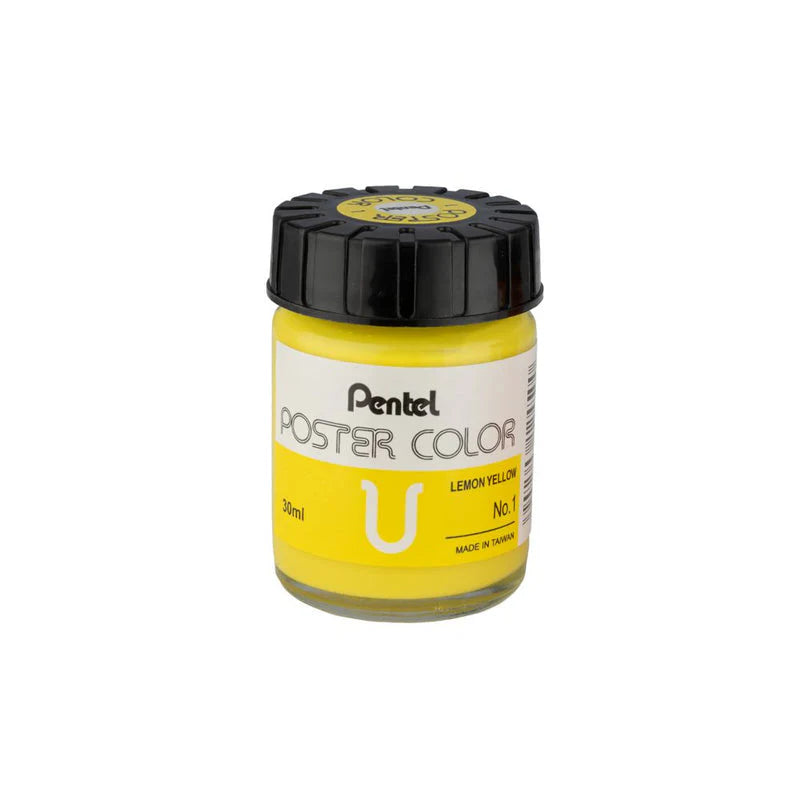 PENTEL POSTER COLOR T-1 LEMON YELLOW 30ML