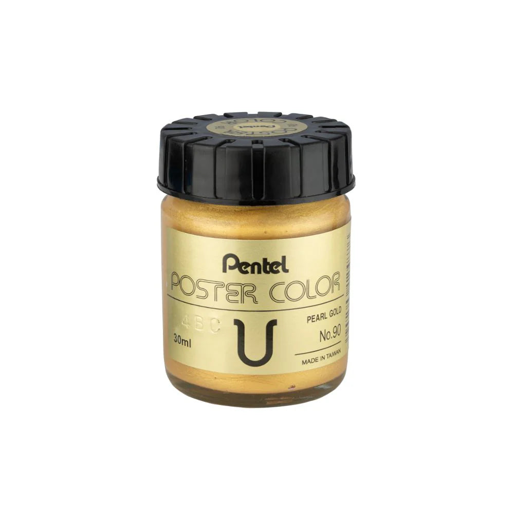 PENTEL POSTER COLOR T-90 PEARL GOLD 30ML