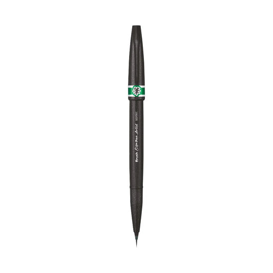 PENTEL SESF30C ARTIST BRUSH SIGN PEN GREEN