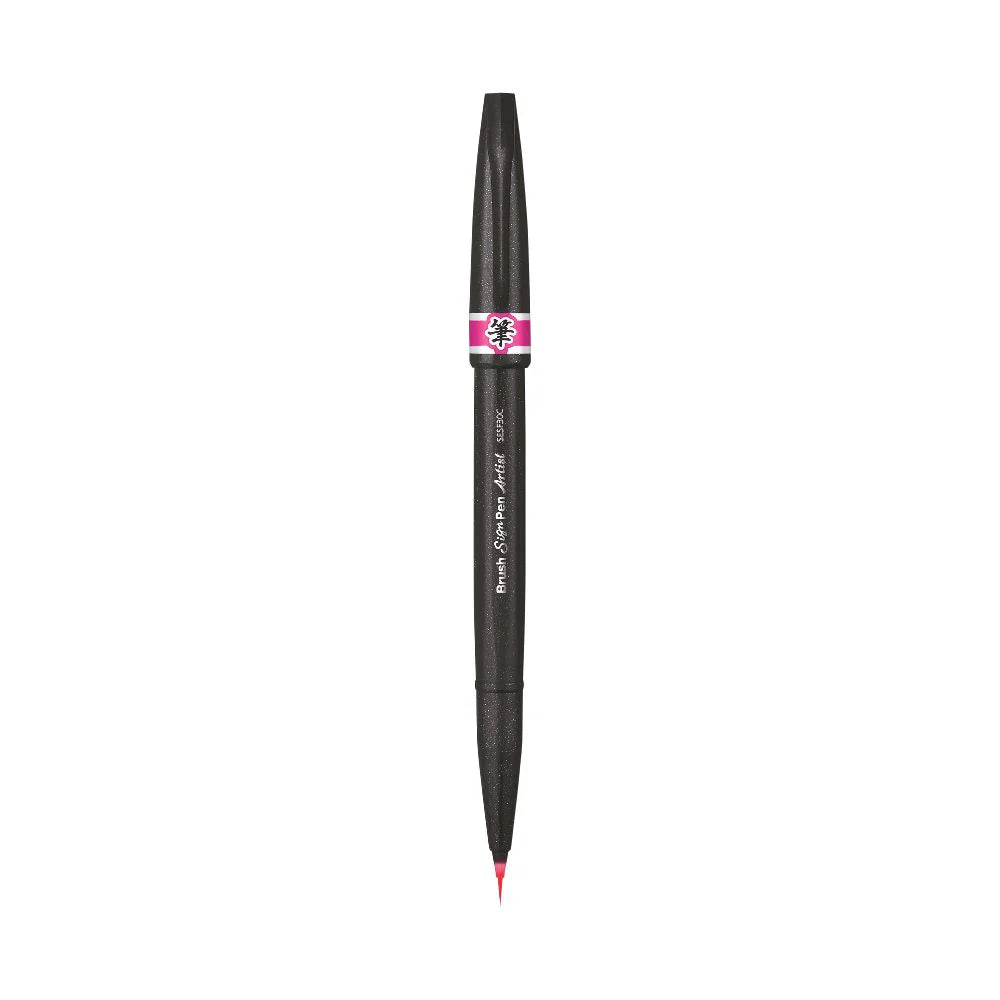 PENTEL SESF30C ARTIST BRUSH SIGN PEN PINK