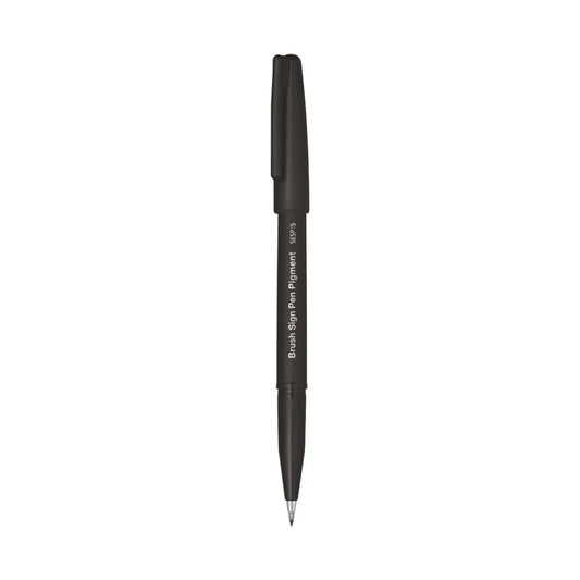PENTEL SESP15 BRUSH SIGN PIGMENT GREY