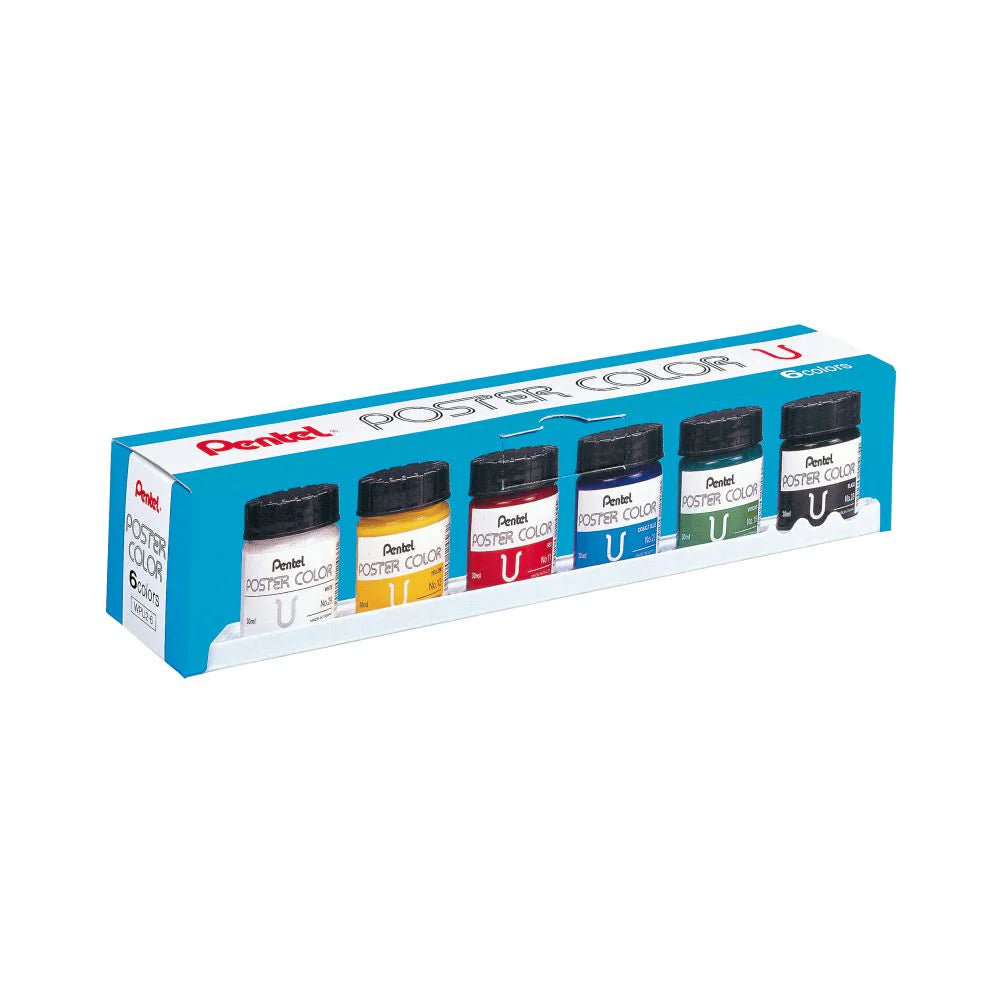 PENTEL WPU2-6-6H  POSTER COLOR 30ML