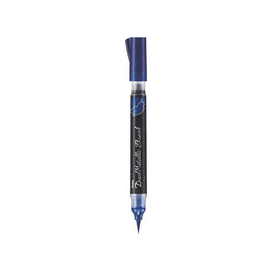 PENTEL XGFH-D DUAL METALLIC BRUSH BLUE