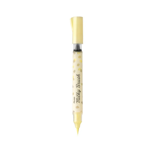 PENTEL XGFH-P MILKY BRUSH PEN YELLOW
