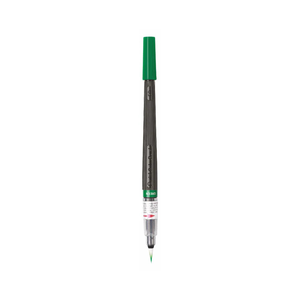 PENTEL XGFL COLOR BRUSH PEN GREEN