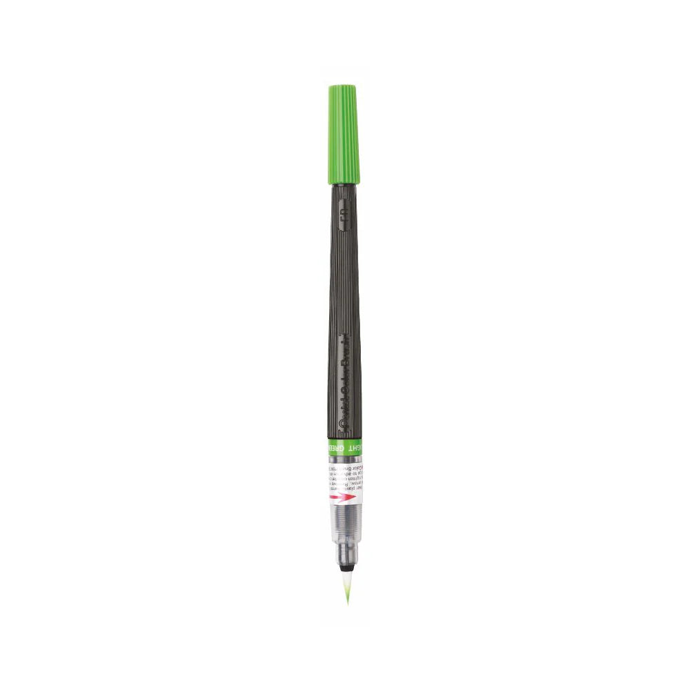 PENTEL XGFL COLOR BRUSH PEN LIGHT GREEN