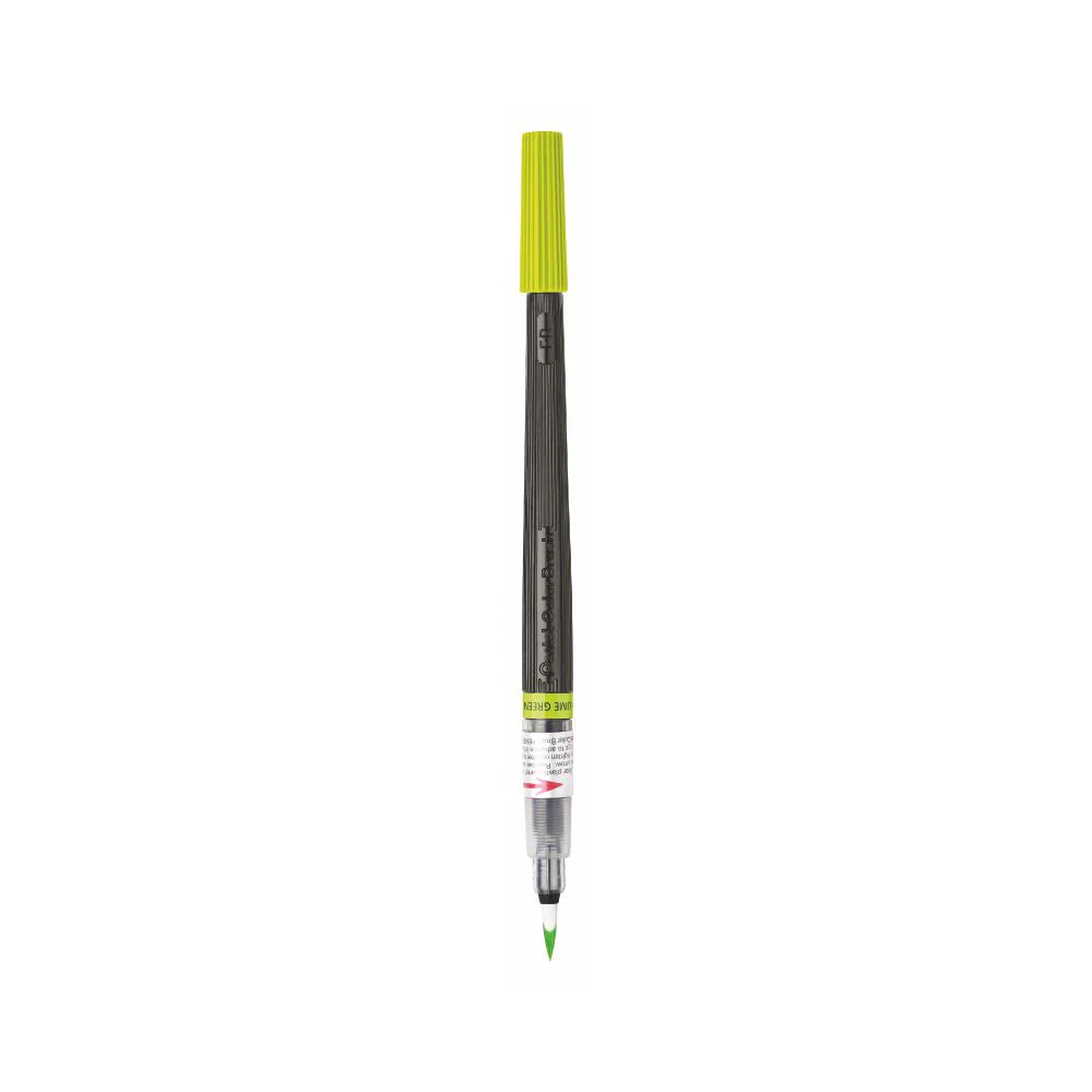 PENTEL XGFL COLOR BRUSH PEN LIME GREEN