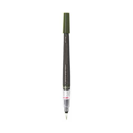 PENTEL XGFL COLOR BRUSH PEN OLIVE GREEN