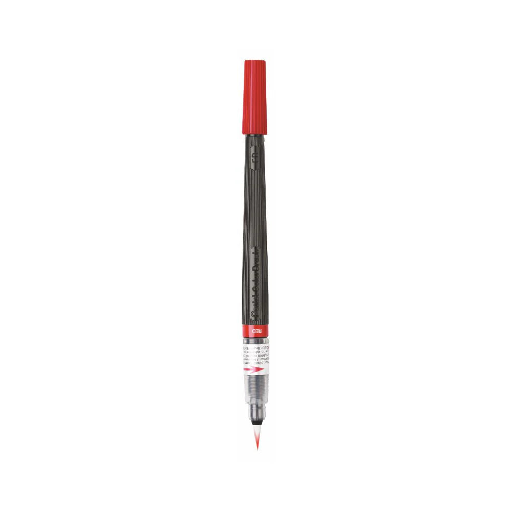 PENTEL XGFL COLOR BRUSH PEN RED