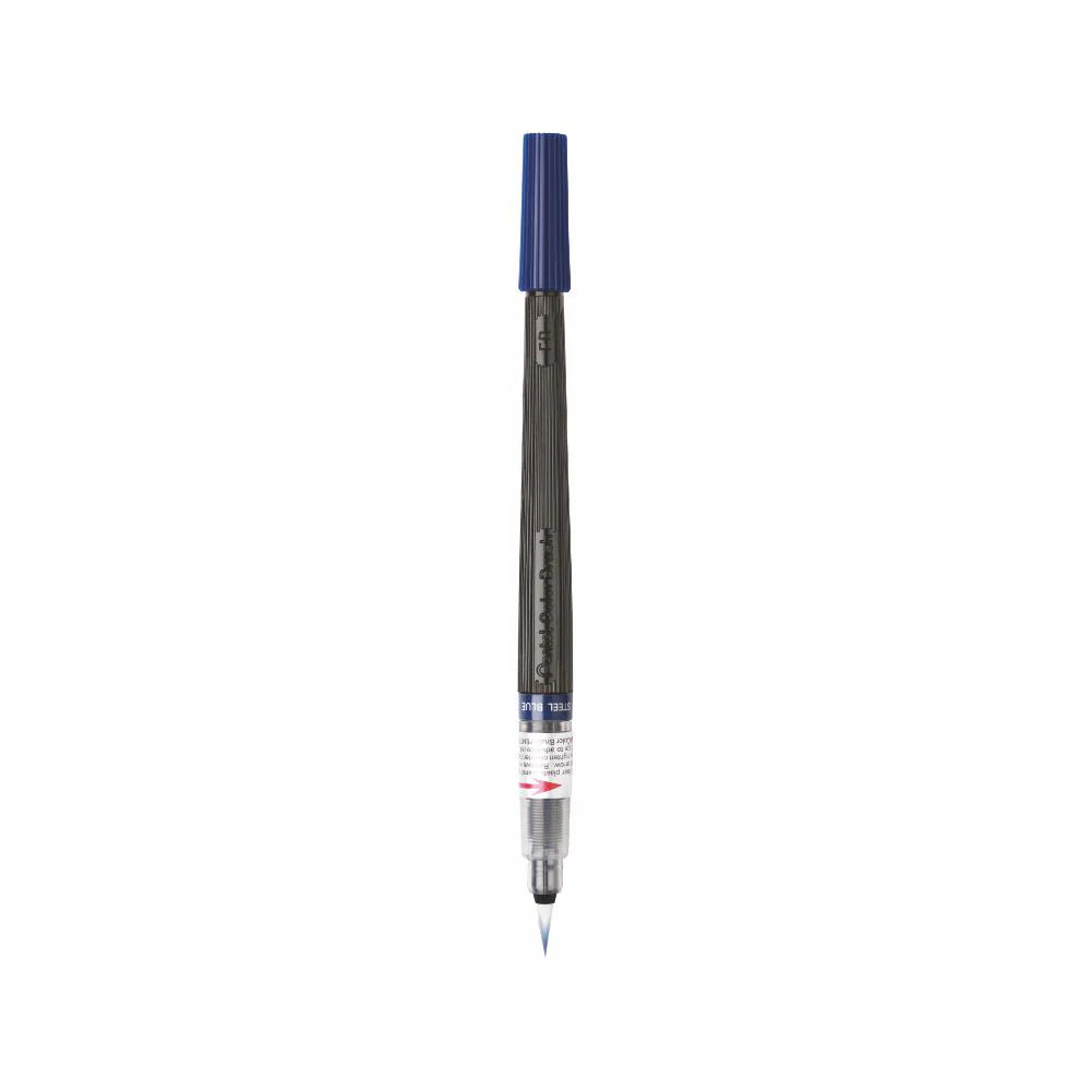 PENTEL XGFL COLOR BRUSH PEN STEEL BLUE
