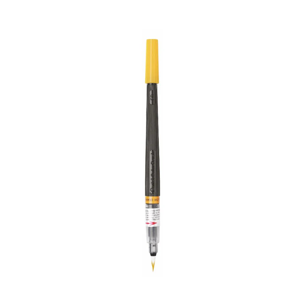 PENTEL XGFL COLOR BRUSH PEN YELLOW ORANGE