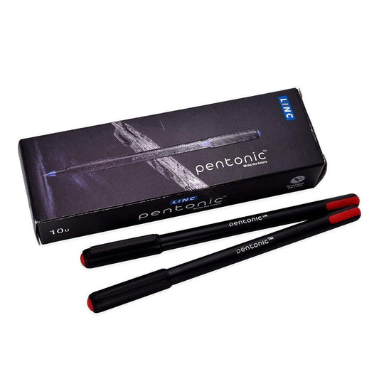 PENTONIC BALL PEN  RED ( 10 PCS )