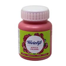 PIDILITE ACRYLIC COLOURS CORAL RED-66 100ML