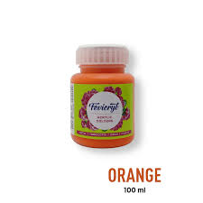 PIDILITE ACRYLIC COLOURS ORANGE-17 100ML