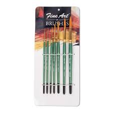 PIDILITE FINEART ROUND BRUSH SET OF 7