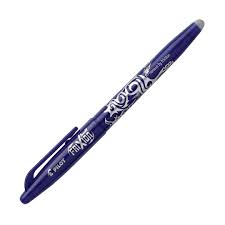 PILOT FRIXION ROLLER BALL PEN BLUE