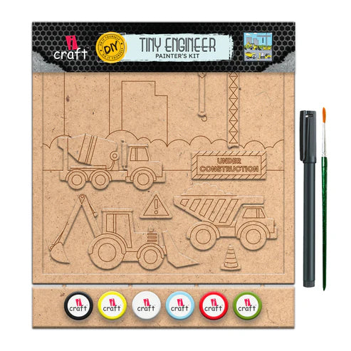 icraft DIY Tiny Engineer Painter's kit-PK 01