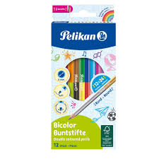 Pelikan biocolor pencils set of 12-24 colour