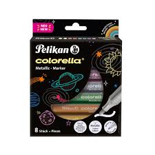 Pelikan colorella Metallic market set of 8