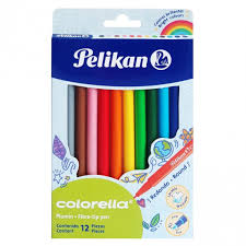 Pelikan colorella Star fiber Tip pen set of 12 fine