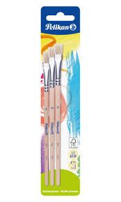 Pelikan series 631F brush set of 3