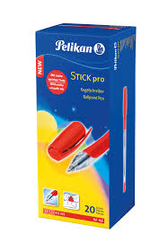 Pelikan stick pro Ball pen Red