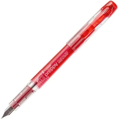Platinum New Preppy 0.3 Fine Nib Fountain Pen Ink -Red