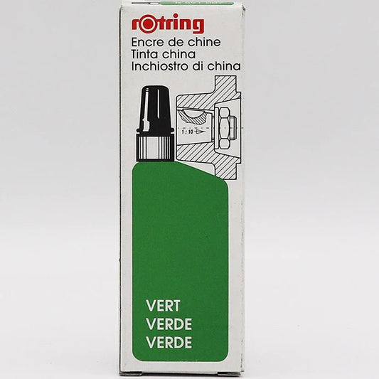 ROTRING DRAWING INK 23ml GREEN
