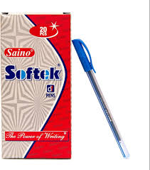 SAINO SOFTEK BALL PEN 20PCS