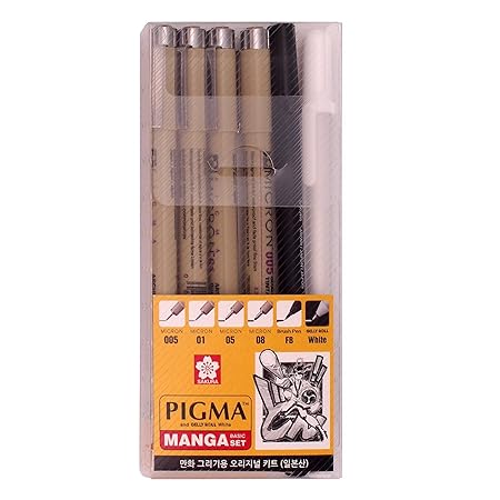 SAKURA Pigma Manga Basic Set