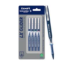 SCHNEIDER LX GLIDER HYBRID TIP ROLLER BALL PEN SET OF 4
